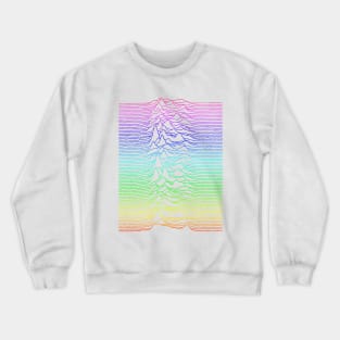 SciAm Pulsar Rainbow Crewneck Sweatshirt